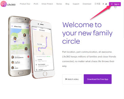 Life360 login